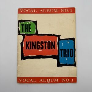 Kingston Trio Vocal Album No 1 1961 Hansen Songbook PVG Folk VTG